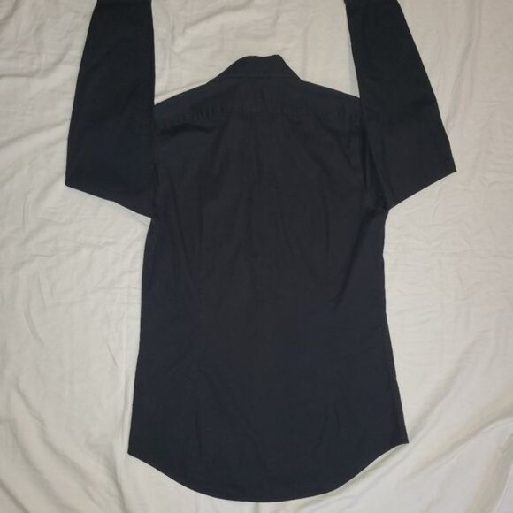 ExpressMen 1MX Button Up Sz Small P 14-14 ½  Extra Slim Fit - Picture 6 of 9